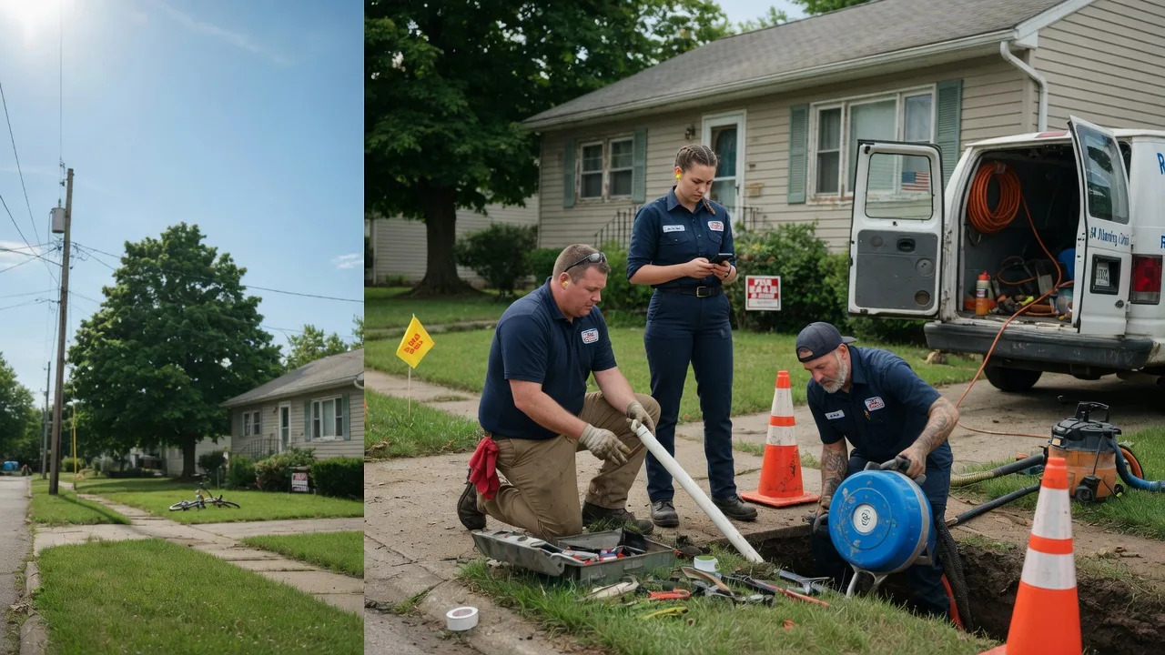 Sewer Line Repair in Farrell, PA near me